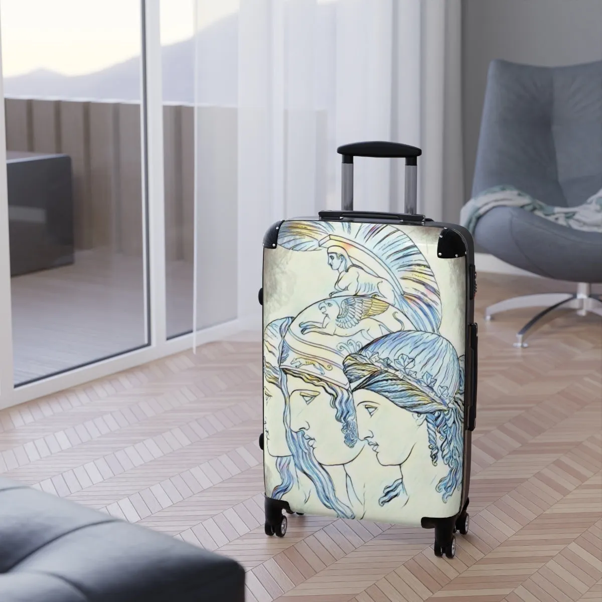 Three Grecian Ladies  Suitcase