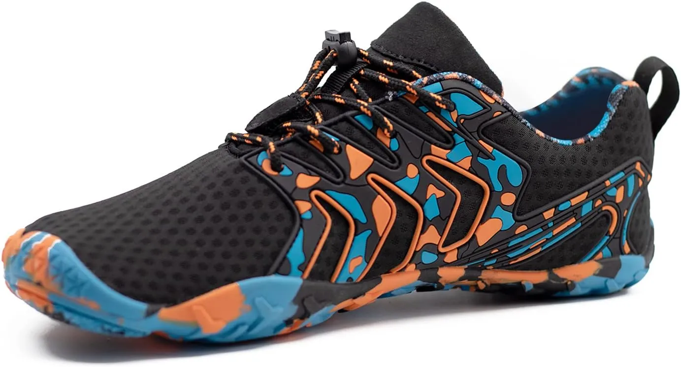 Valennia Mens Womens Water Shoes Quick Dry Barefoot Swimming Beach Outdoor Hike Sports Athletic Aqua Shoes for Diving Boating Surfing