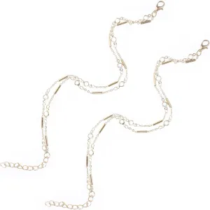 VALICLUD Sophisticated Workmanship Women's Anklet Bracelets Gold Layered Ankle Jewelry for Occasions