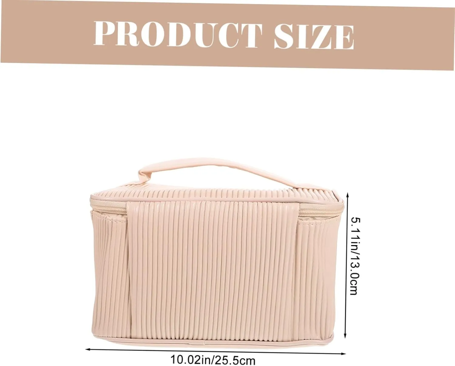 VANZACK Makeup Bag for Travel Toiletry Bag Organizer for Cosmetics Electronics