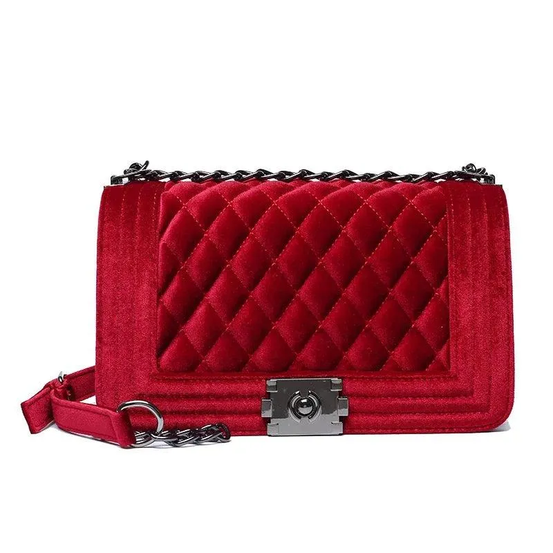 Velvet “Classy Lady” Handbags