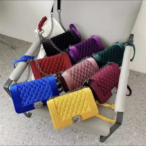Velvet “Classy Lady” Handbags