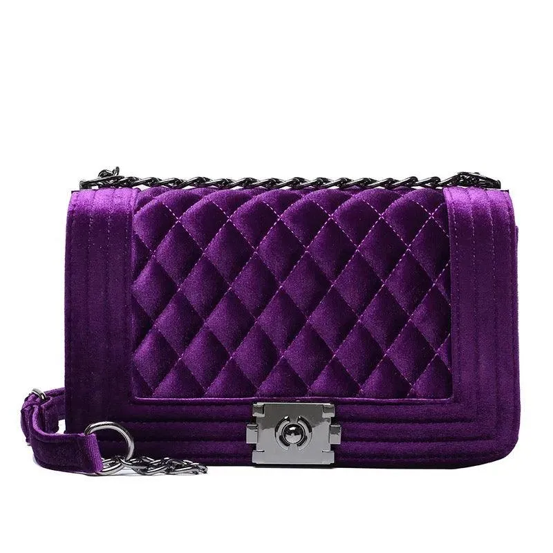 Velvet “Classy Lady” Handbags
