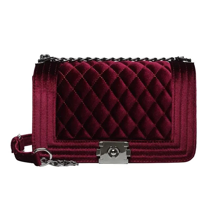 Velvet “Classy Lady” Handbags