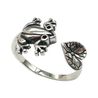 Vintage Lucky Koi Fish Cyprinoid Open Ring