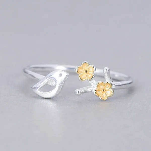 Vintage Lucky Koi Fish Cyprinoid Open Ring
