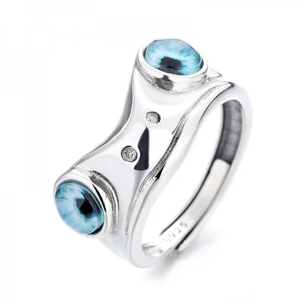 Vintage Lucky Koi Fish Cyprinoid Open Ring