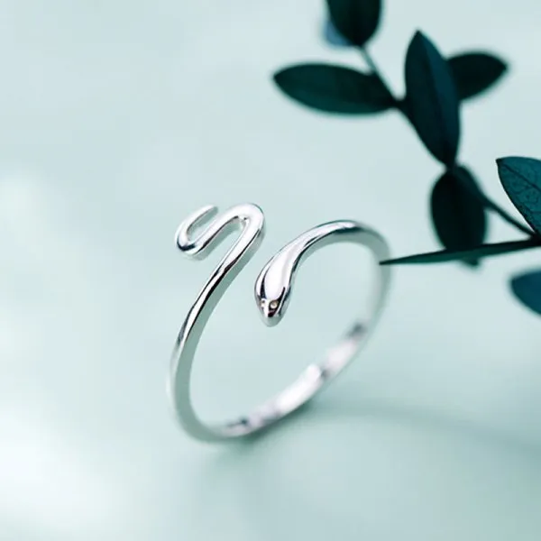 Vintage Lucky Koi Fish Cyprinoid Open Ring