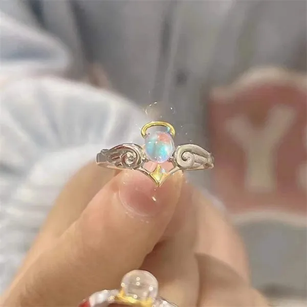 Vintage Lucky Koi Fish Cyprinoid Open Ring