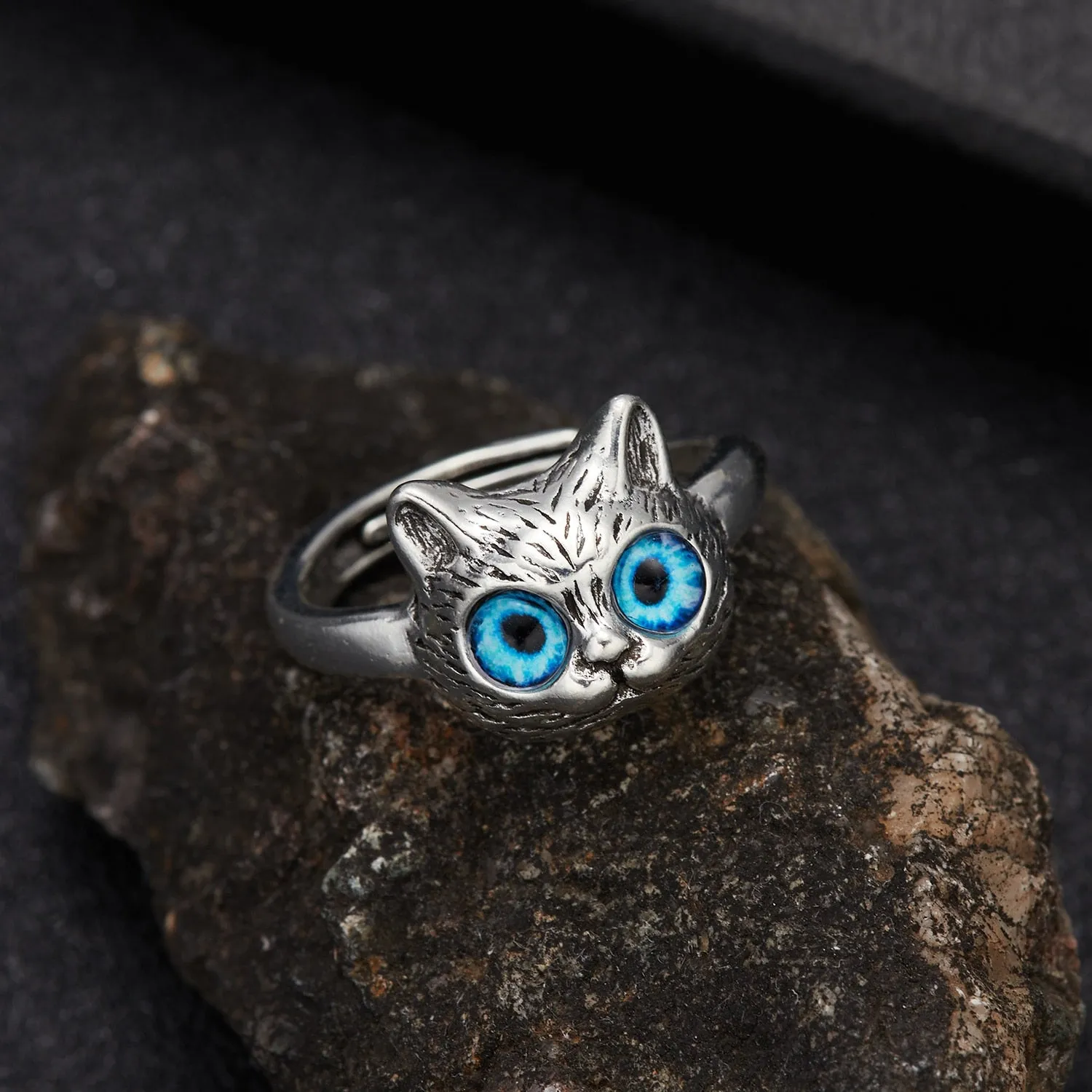 Vintage Lucky Koi Fish Cyprinoid Open Ring