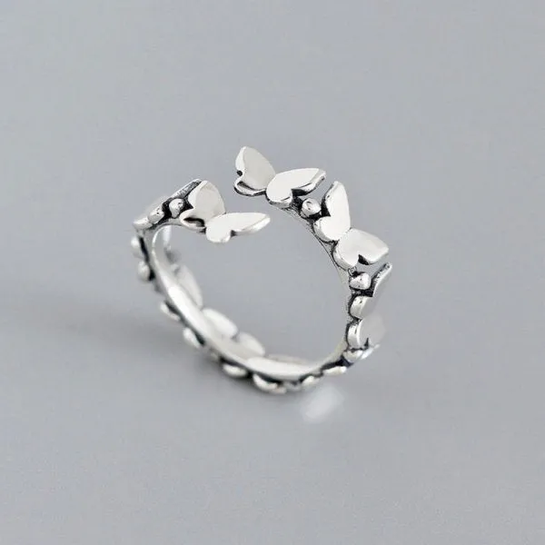 Vintage Lucky Koi Fish Cyprinoid Open Ring
