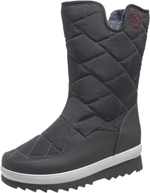 Waterproof Winter Boots Women Orthotic Womens Winter Boots Slip ons Womens Wide Toe Snow Boots Women Waterproof Boots Lightweight Botas De Trabajo Impermeables Y Antideslizantes Para Mujer