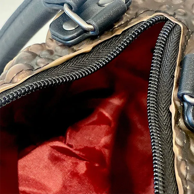 Windy Willow Tan/Brown Toad Bag - Glow Eyes