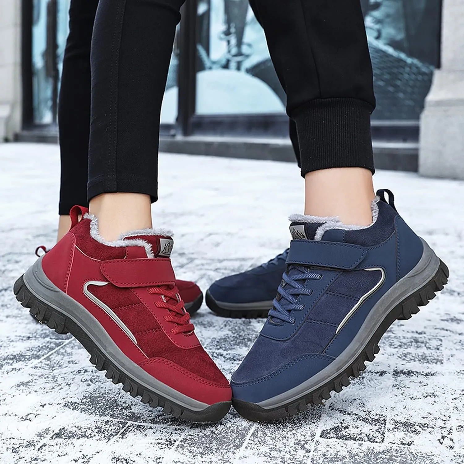 Winter Boots for Women Cute Women's Waterproof Boots Wide Width Ankle Snow Boots Womens Size 9 Womens Snow Shoes Waterproof Botas Para Invierno Mujer De Tacon