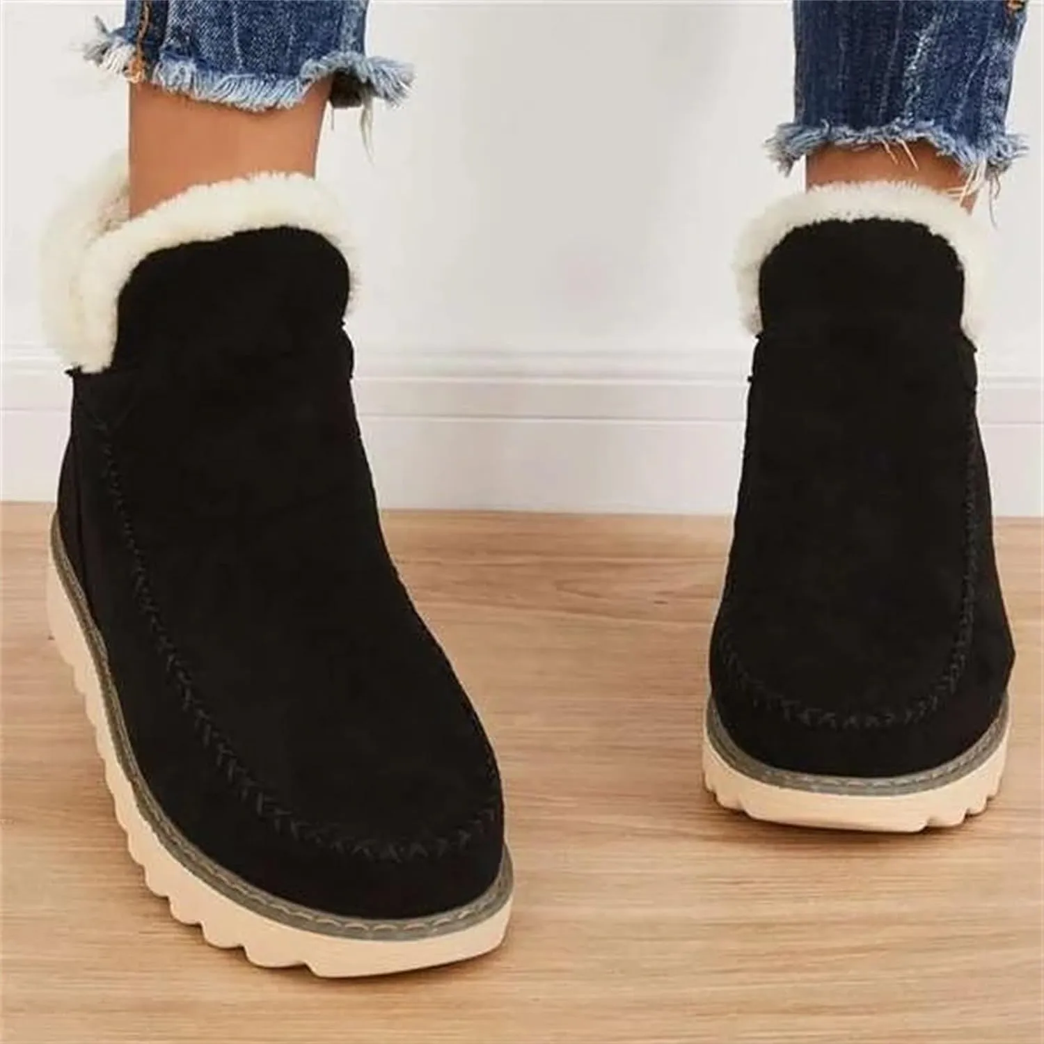 Winter Tall Boots for Women 2023 Trendy Womens Snow Boots Ankle Winter Boots Women Size 8 Knee High Winter Boots for Women Wide Width Botas De Invierno De Mujeres Peludas