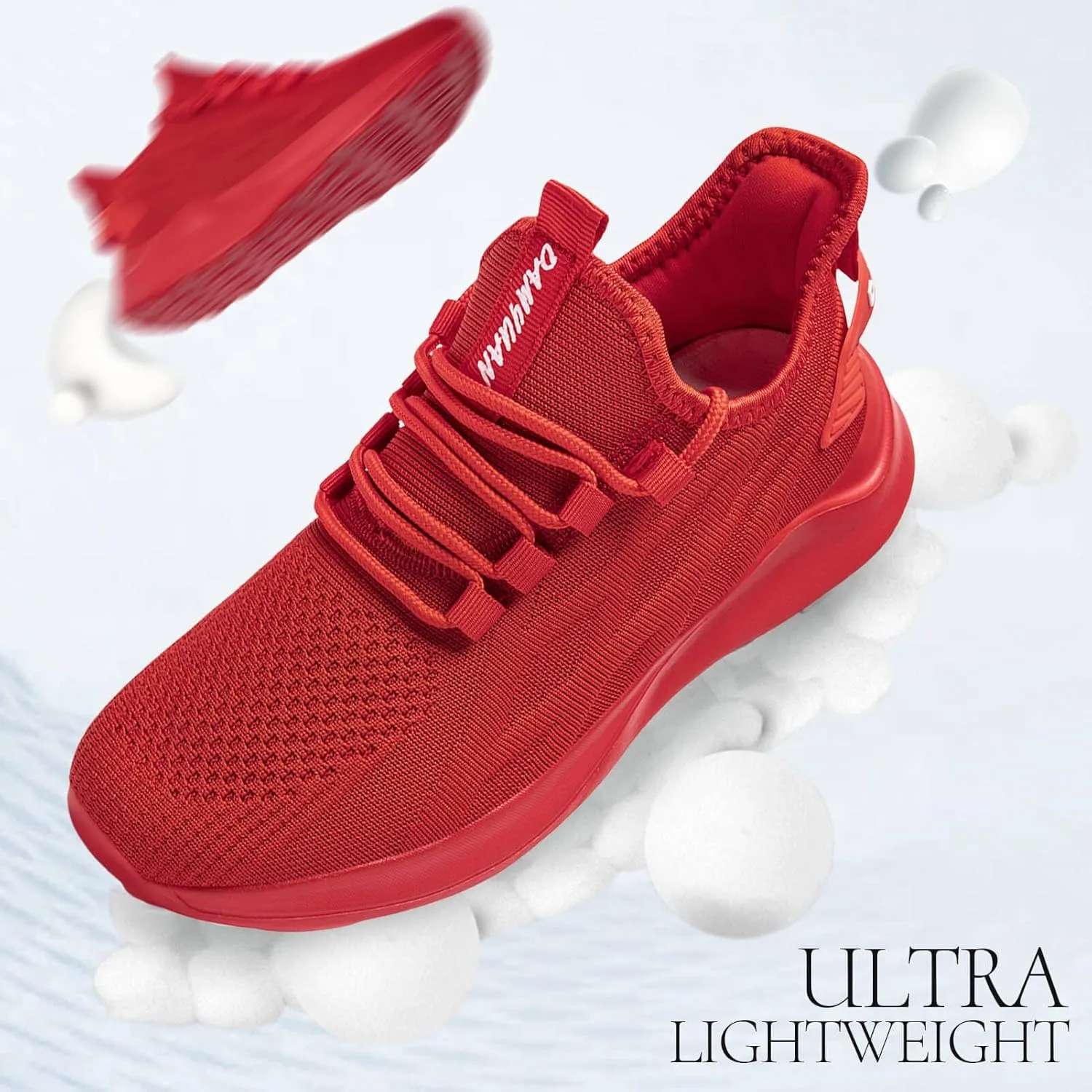 Women Tennis Running Shoes Walking Slip on Summer Gym Workout Athletic Comfortable Sneakers Black