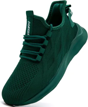 Women Tennis Running Shoes Walking Slip on Summer Gym Workout Athletic Comfortable Sneakers Black
