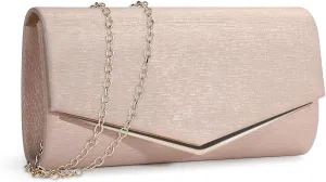 Womens Evening Clutch Bag Elegant Cocktail Bridal Handbag Wedding Party Purse