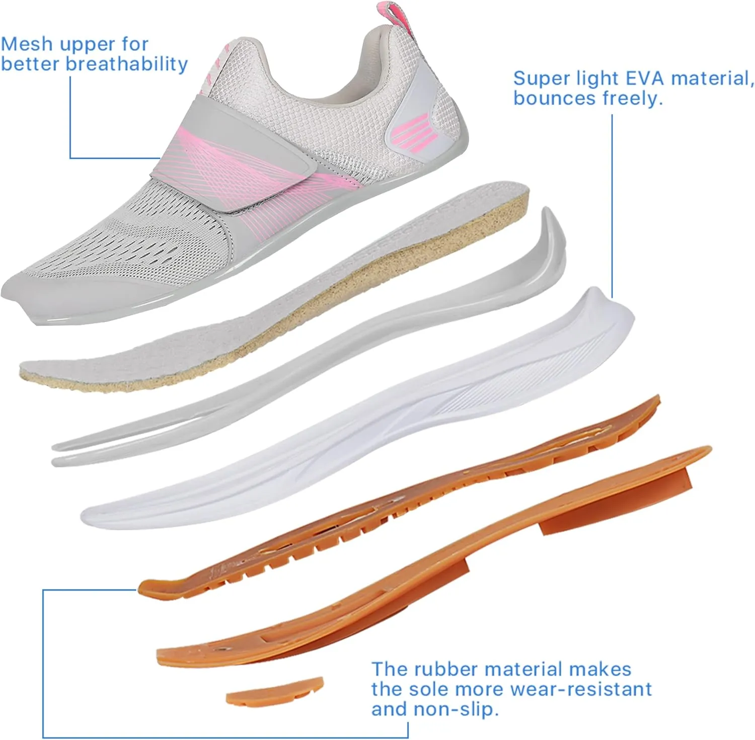 Women's Indoor and Outdoor Cycling Shoes - Comfortable and Breathable - Compatible With SPD Cleats