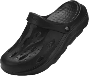 Womens Mens Arch Support Clogs Slip-on Garden Shoes Cushion Plantar Fasciitis Sandals Non-Slip Beach Slippers with Removable Insoles Outdoor Indoor