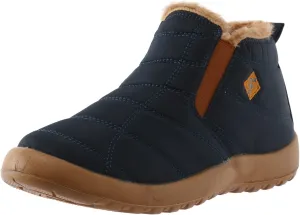 Womens Snow Boots Waterproof Insulated Pull on Womens Lightweight Hiking Snow Boots Womens Snow Boots Wide Calf Boots for Snow Women Botas Bajitas Elegantes De Mujer Para El Frio