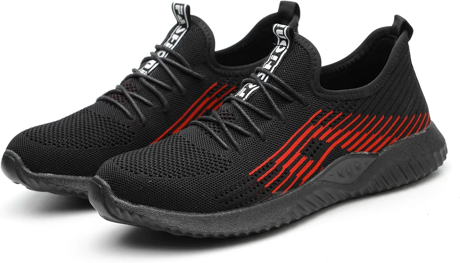 Work Shoes Steel Toe Safety Shoes Puncture Proof Construction Shoes Comfortable Non-Slip Sneakers