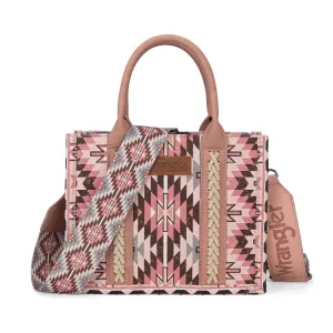 Wrangler Southwestern Small Canvas Tote pink