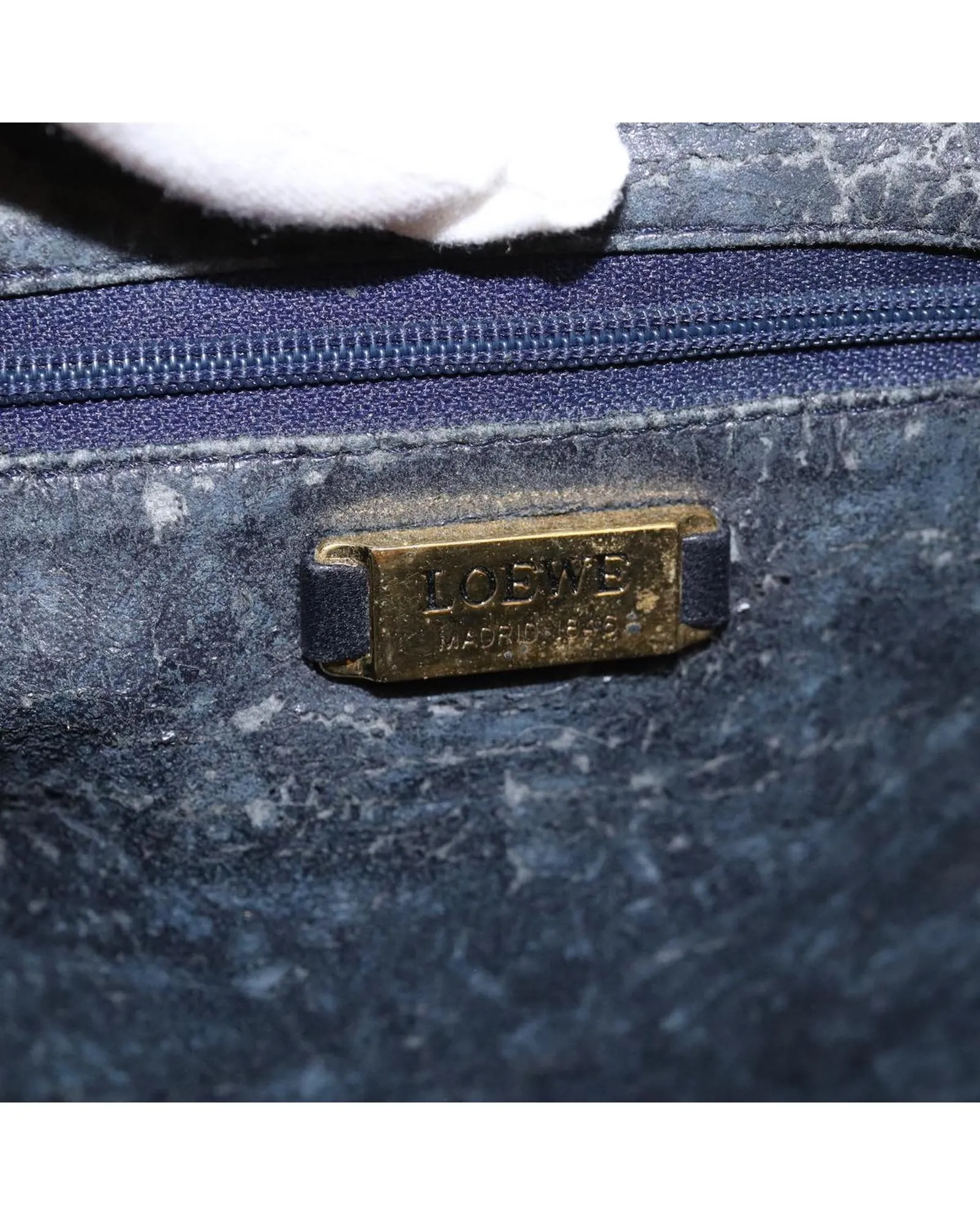 Yellow Leather Shoulder Bag by LOEWE