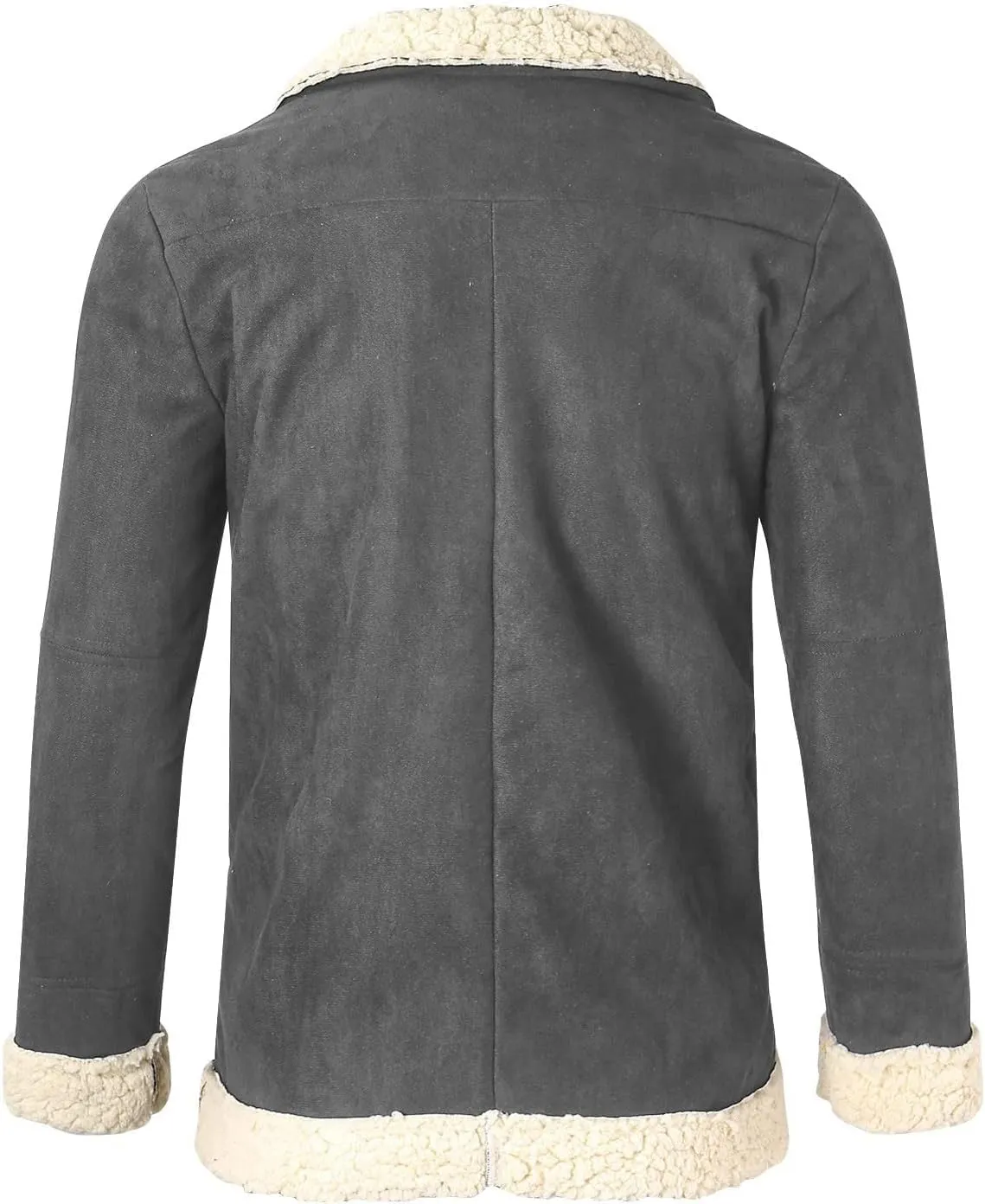 Ymosrh Men's Casual Jackets Lightweight Windproof Bomber Jacket Full Zip Winter Warm Coats Outwear Sport, M-5XL