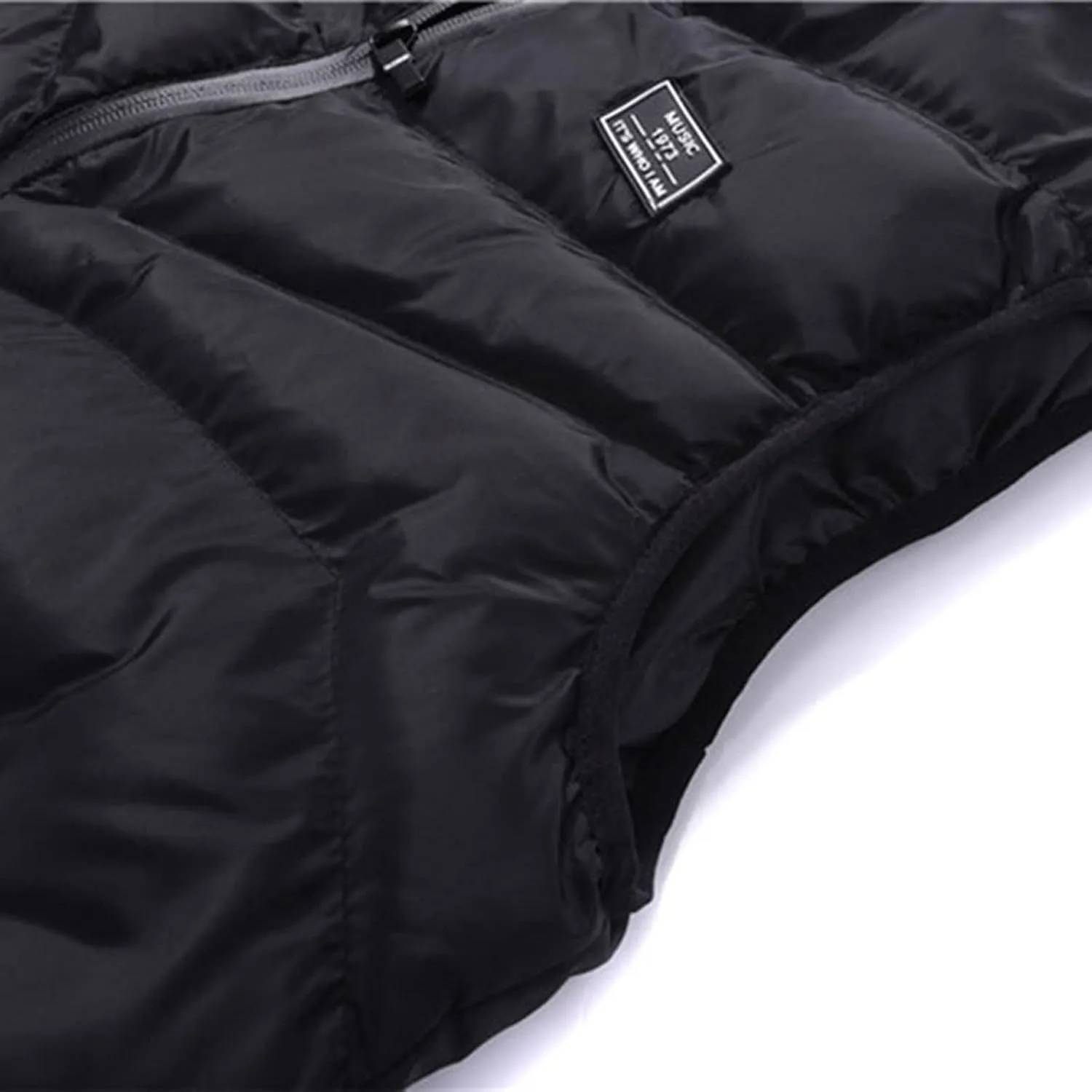 Ymosrh Men's Puffer Jackets Packable Vest Jacket Lightweight Winter Down Bubble Coat Quilted Padded Jacket, S-4XL
