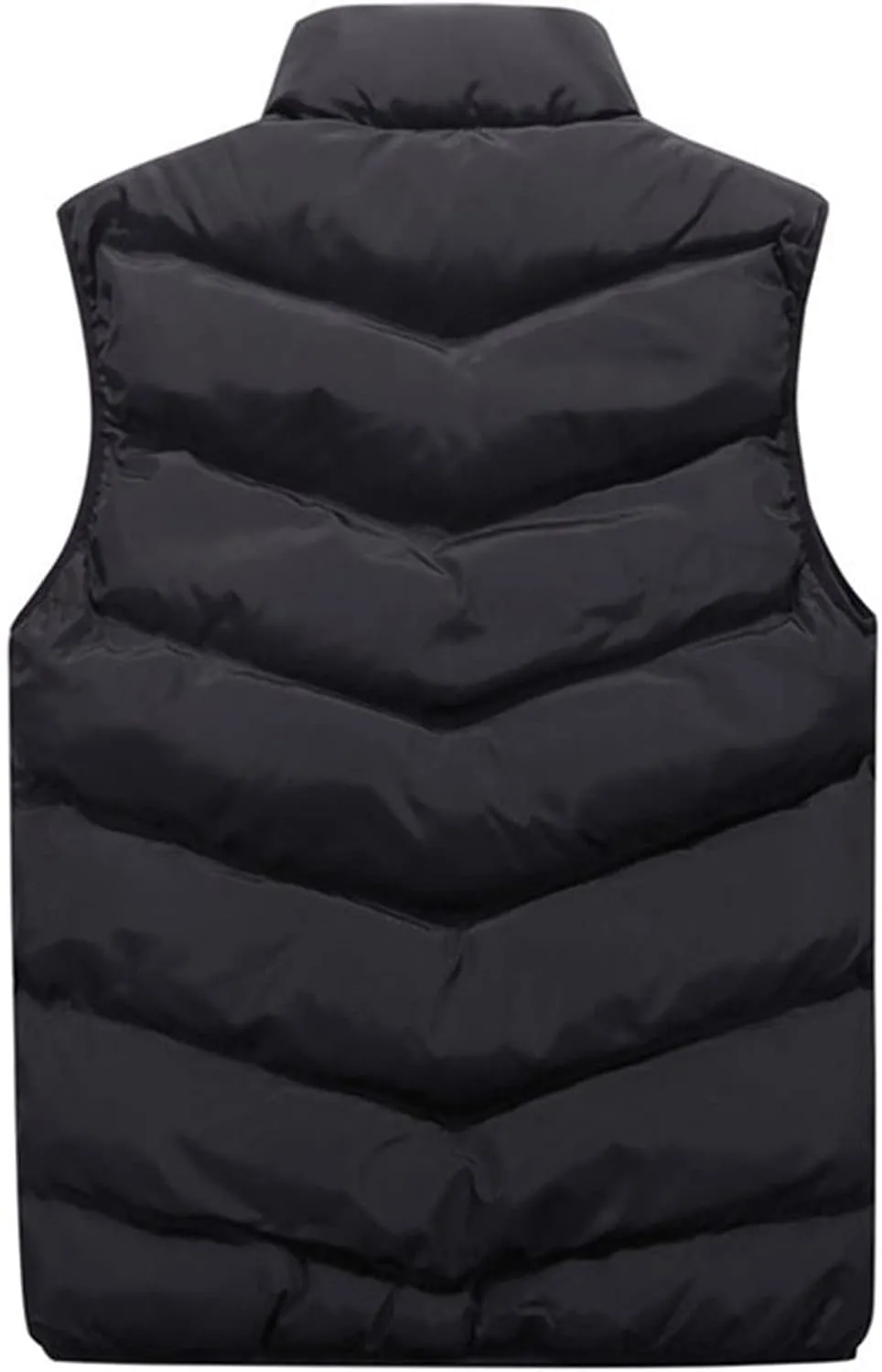 Ymosrh Men's Puffer Jackets Packable Vest Jacket Lightweight Winter Down Bubble Coat Quilted Padded Jacket, S-4XL